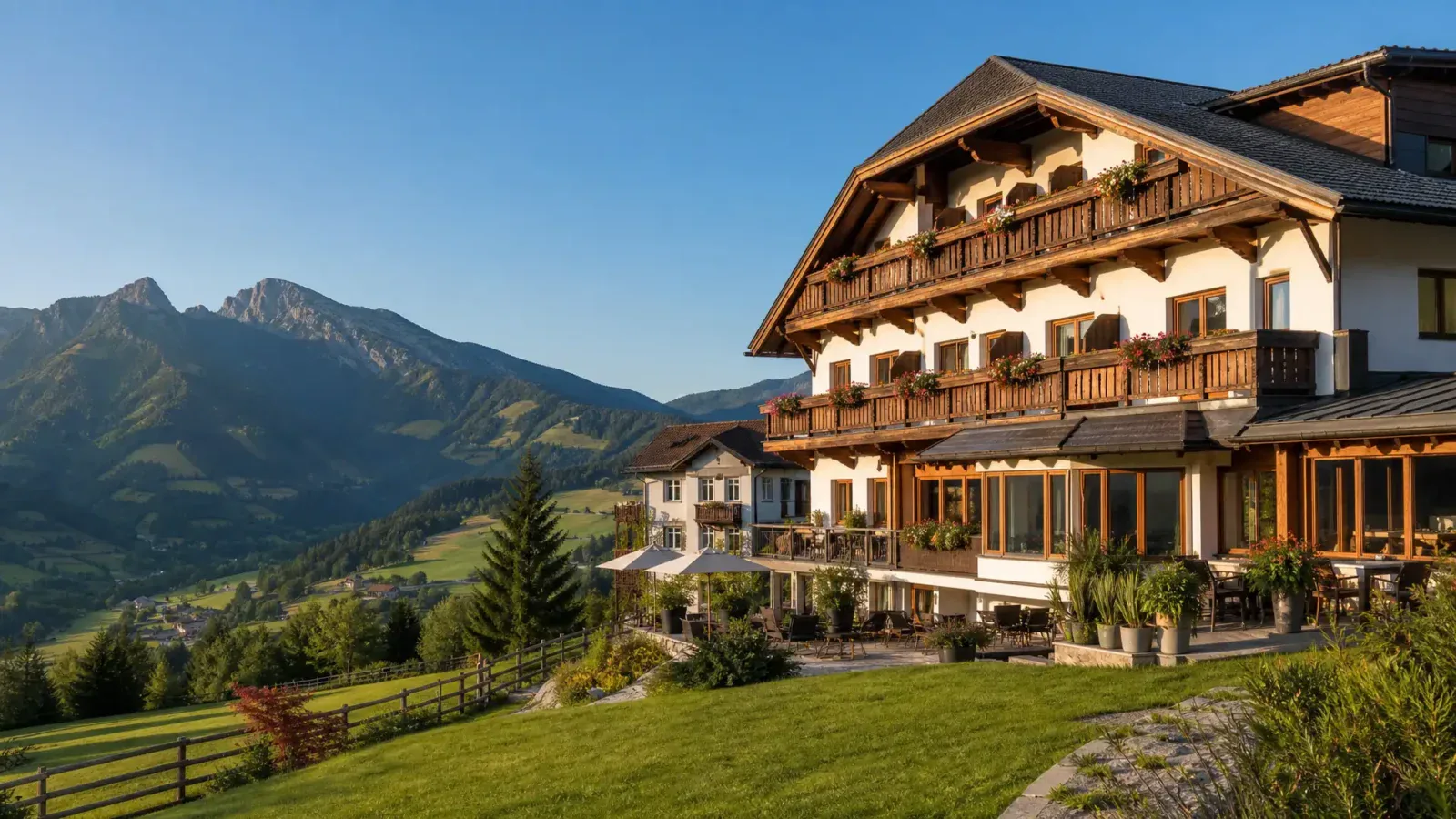 Hotele w Bad Kleinkirchheim — przykładowy obiekt alpejski