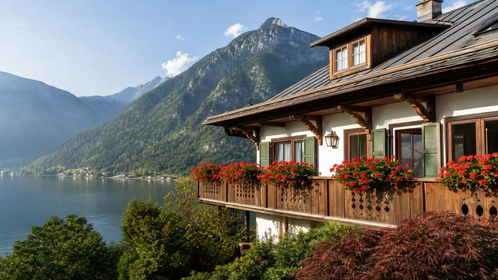 Pensjonat nad Mondsee — przykładowy obiekt