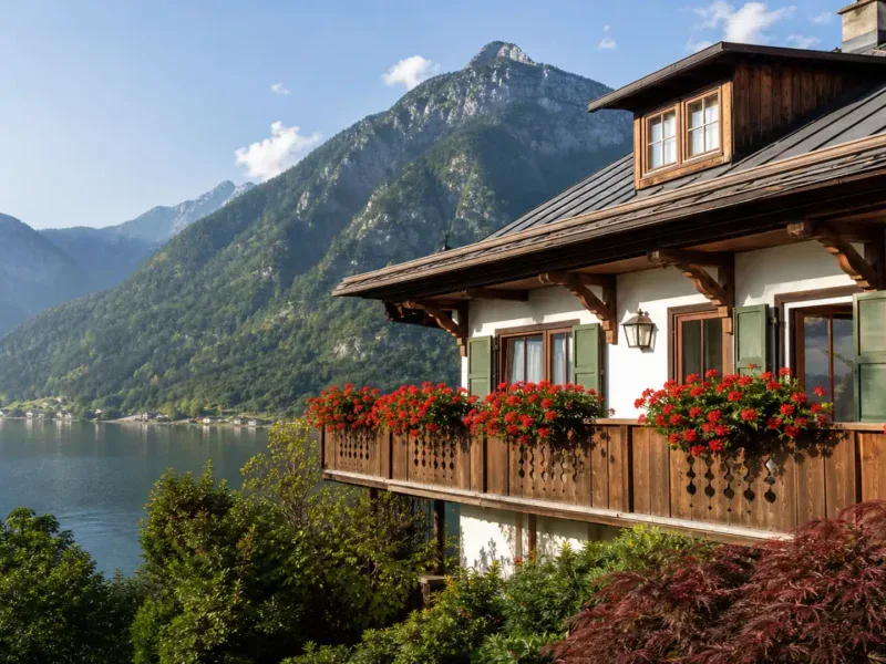Pensjonat nad Mondsee — przykładowy obiekt