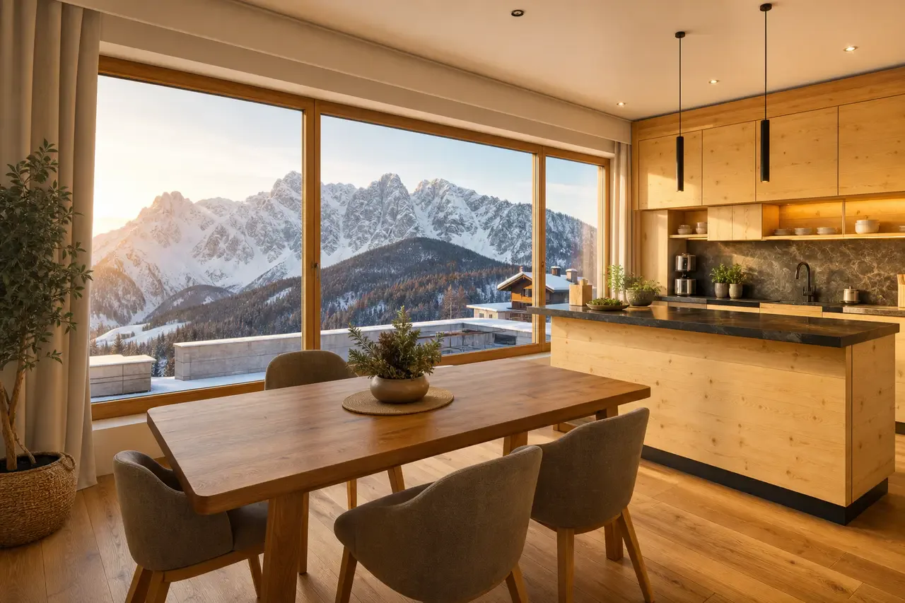 Apartament rodzinny z aneksem kuchennym — noclegi w Saalfelden
